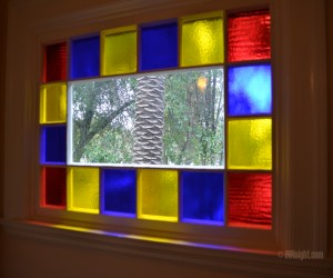 Cedar Gables Inn Interior - Mosaic Window Tiles